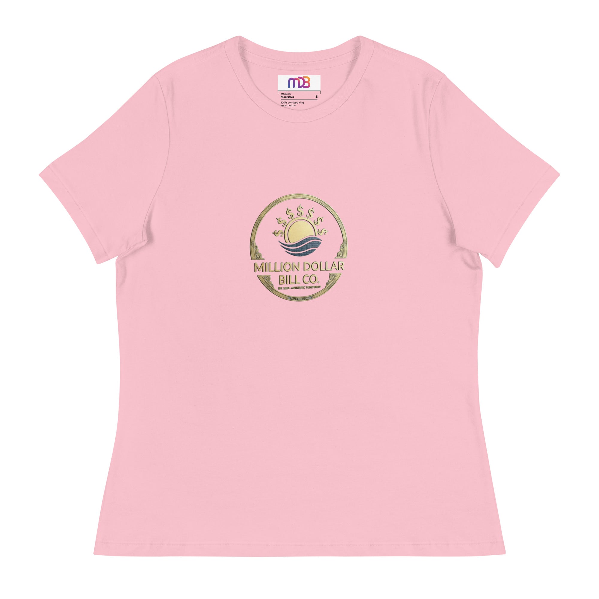 Bella Canvas 6400 Women's Relaxed Fit T Shirt 100 Percent Cotton