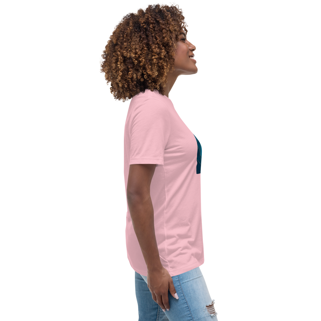 MDB Co Your Own Wave Womens Relaxed Cotton T Shirt Everyday Comfort