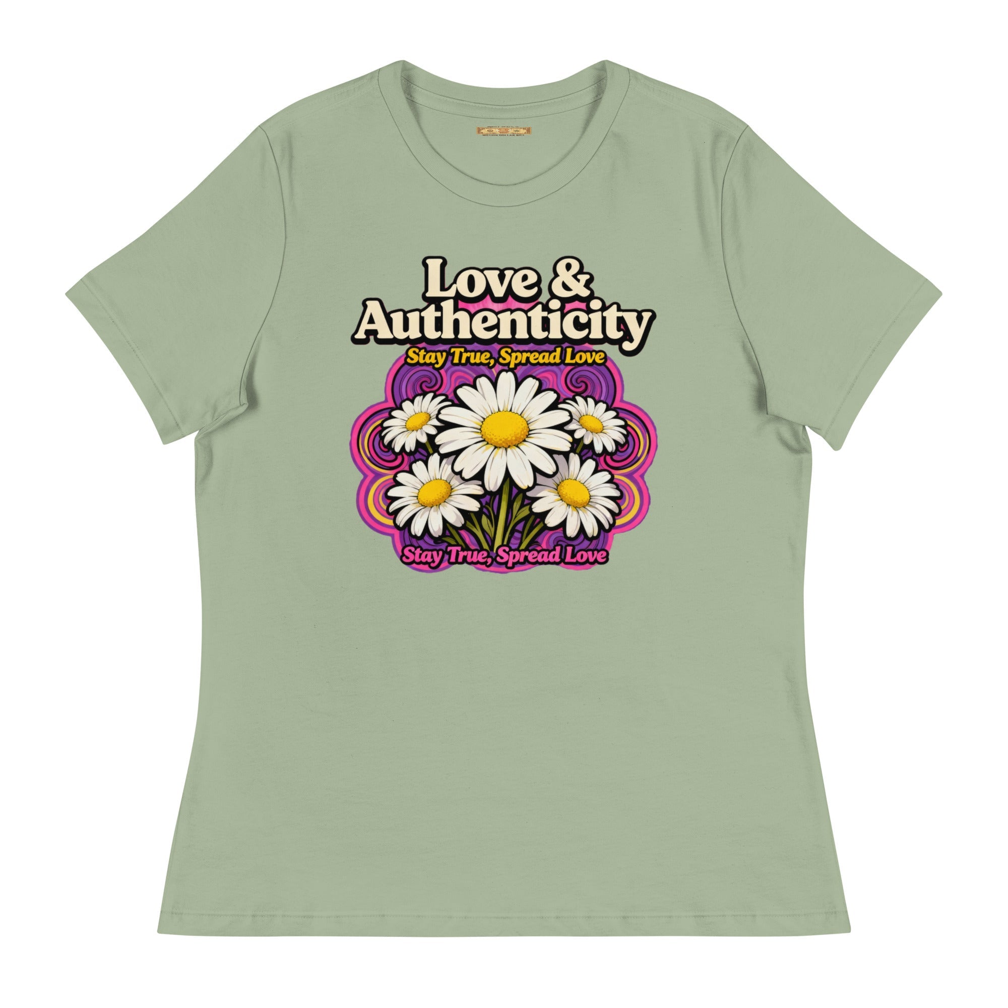 Bella Canvas 6400 Womens Relaxed Fit Airlume Cotton T Shirt