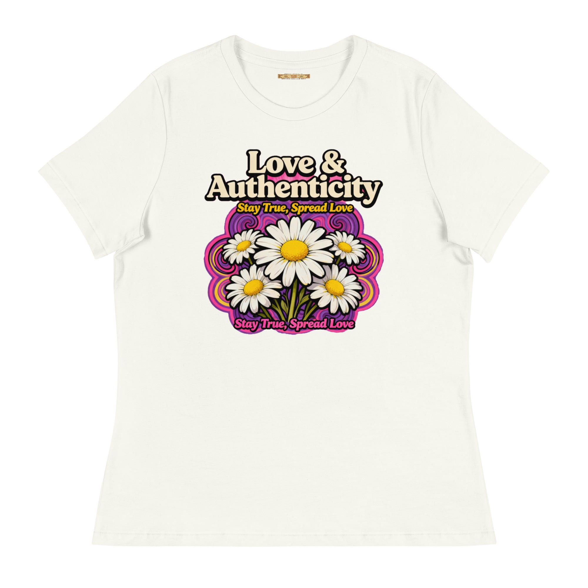 Bella Canvas 6400 Womens Relaxed Fit Airlume Cotton T Shirt
